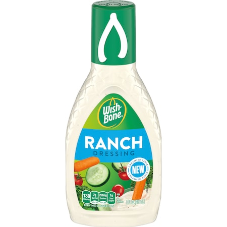 Wish-Bone Wishbone Ranch Salad Dressing 8 fl. oz., PK12 4132100570